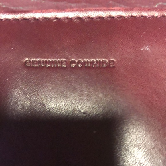 ROLF’S genuine red/burgundy  cowhide crossbody. - Picture 5 of 13